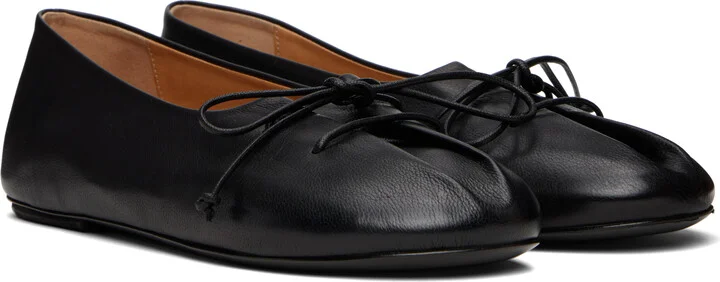 Marsèll Black Girella Ballerina Flats - Image 4