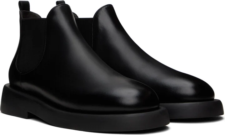 Marsèll Black Gomme Gommello Ankle Boots - Image 4