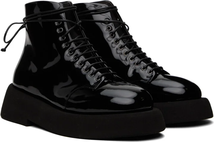 Marsèll Black Gomme Gommellone Boots - Image 4