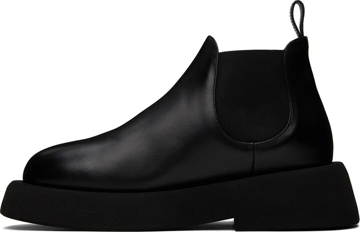 Marsèll Black Gomme Gommellone Chelsea Boots - Image 3