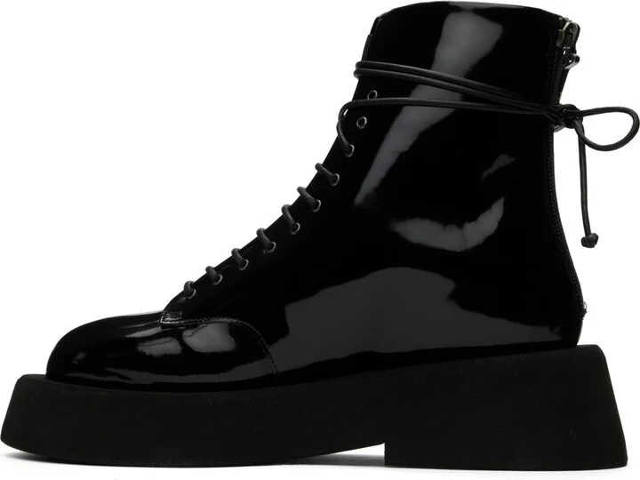 Marsèll Black Gomme Gommelone Lace-up Boots - Image 3
