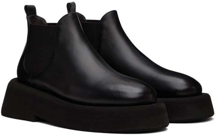 Marsèll Black Gommellone Chelsea Boots - Image 4