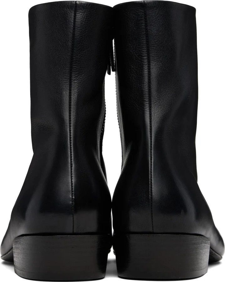 Marsèll Black Granblocco Ankle Boots - Image 2