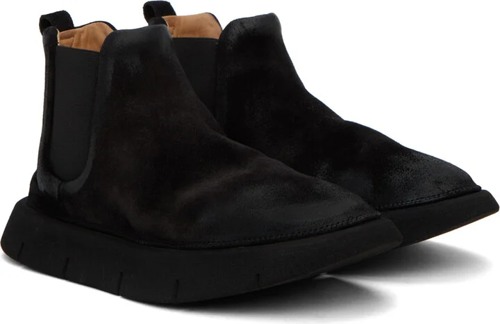 Marsèll Black Intagliata Boots - Image 4
