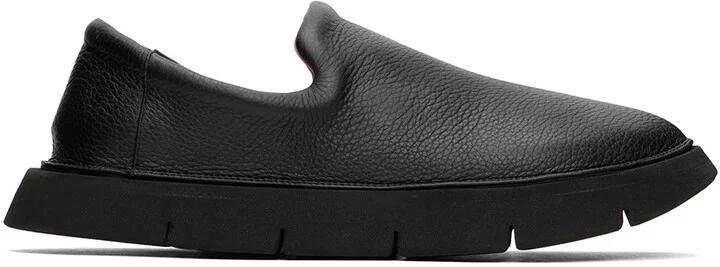 Marsèll Black Intagliata Loafers