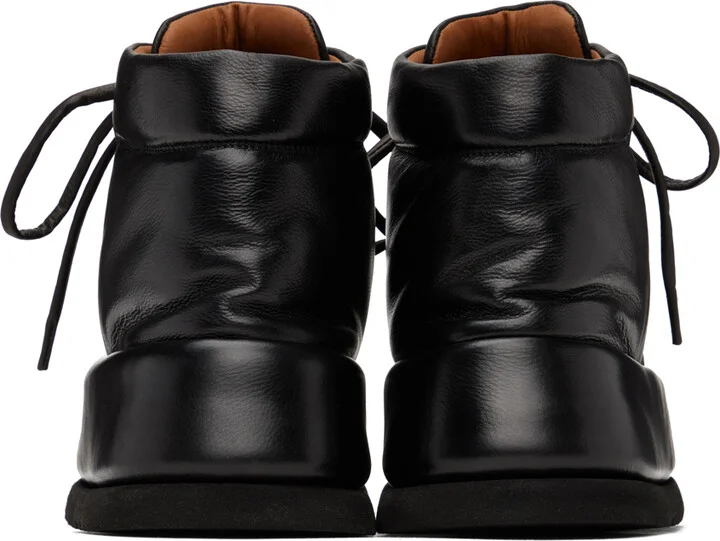 Marsèll Black Leather Boots - Image 2