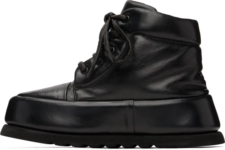 Marsèll Black Leather Boots - Image 3