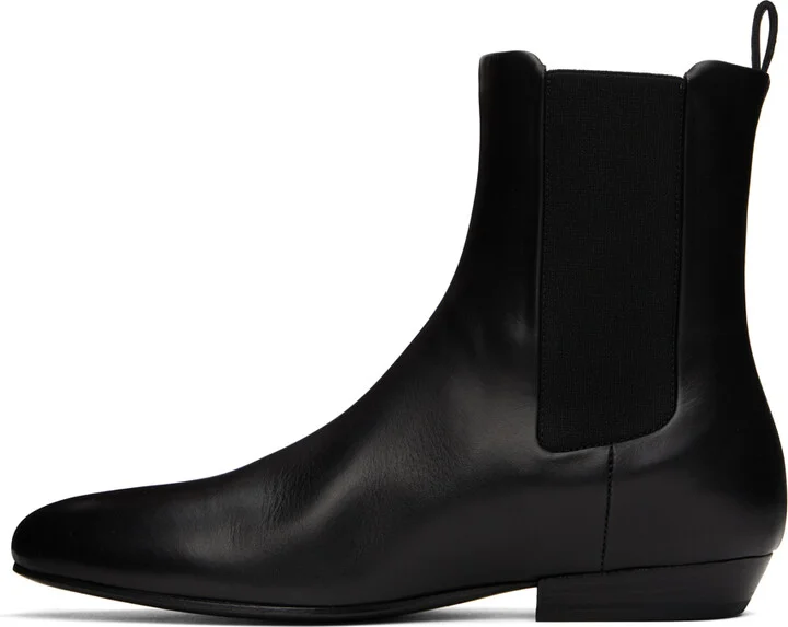 Marsèll Black Miniblocco Beatle Chelsea Boots - Image 3
