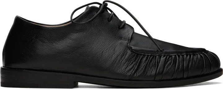 Marsèll Black Mocassino Derbys