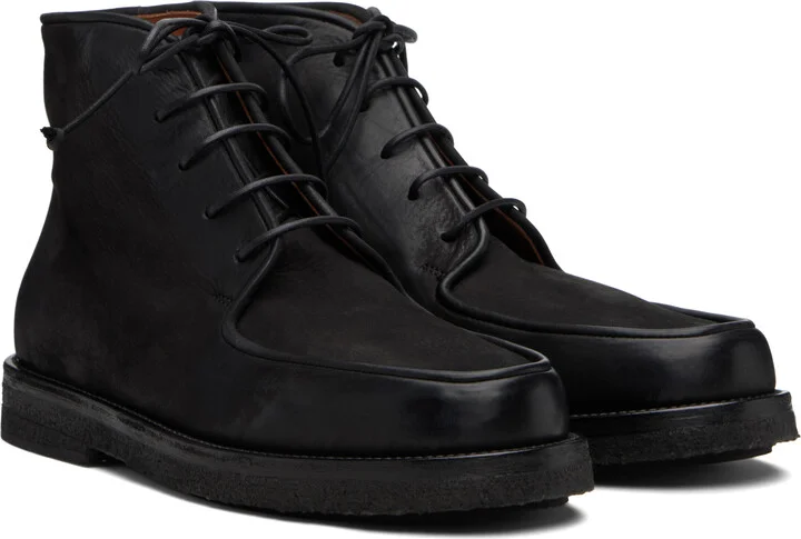 Marsèll Black Moccar Boots - Image 4