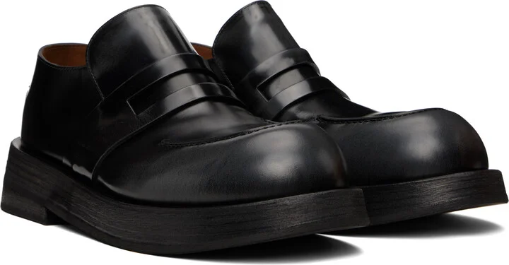 Marsèll Black Musona Loafers - Image 4