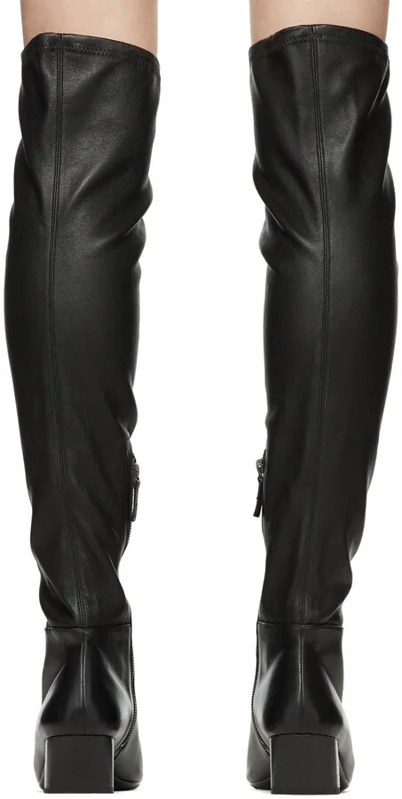 Marsèll Black Pannelletto Estiva Boots - Image 4