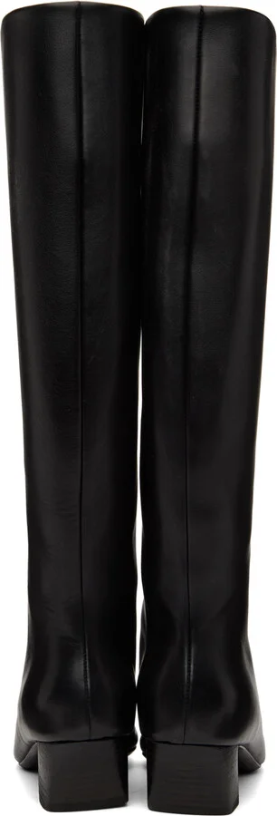 Marsèll Black Pannelletto Invernale Tall Boots - Image 2