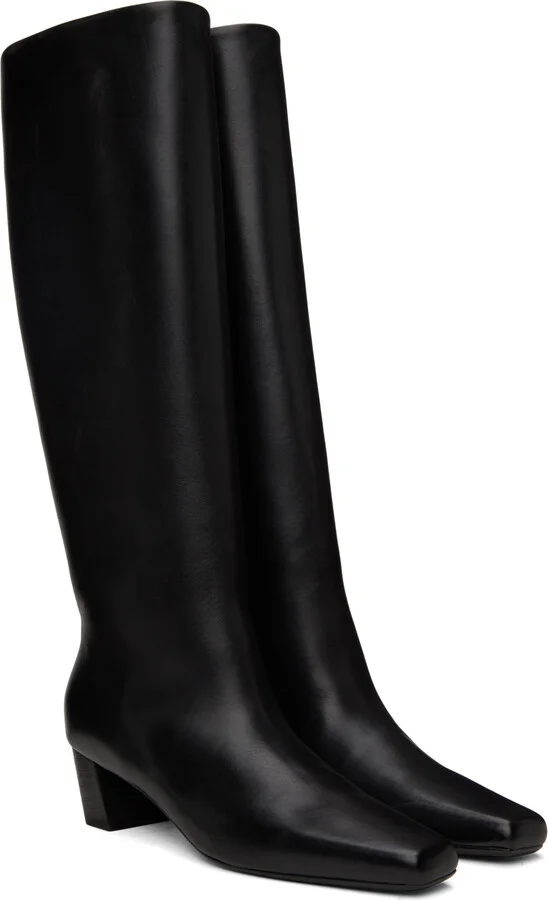 Marsèll Black Pannelletto Invernale Tall Boots - Image 4