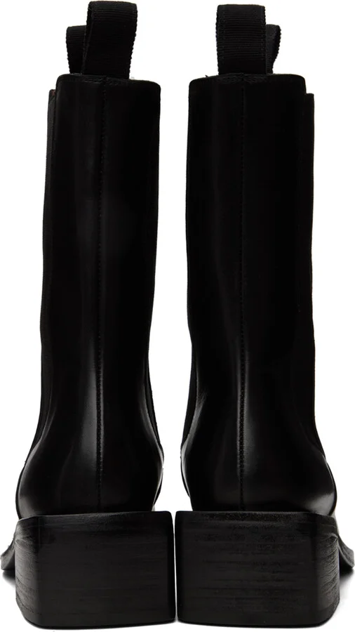 Marsèll Black Pannello Chelsea Boots - Image 2