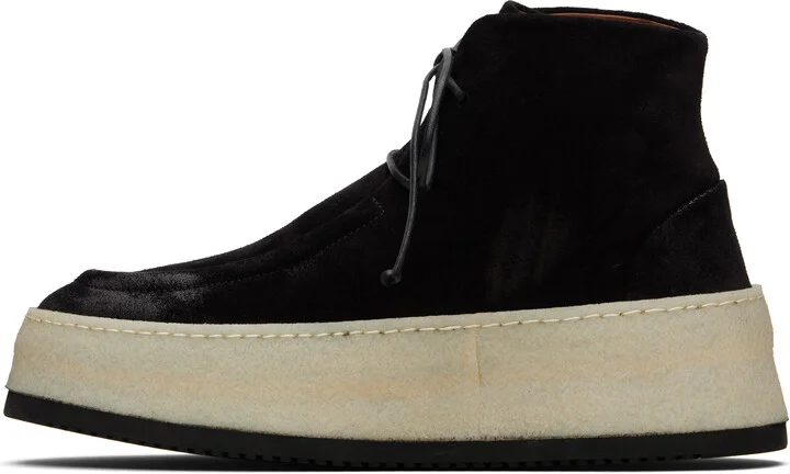 Marsèll Black Parapana Ankle Boots - Image 3
