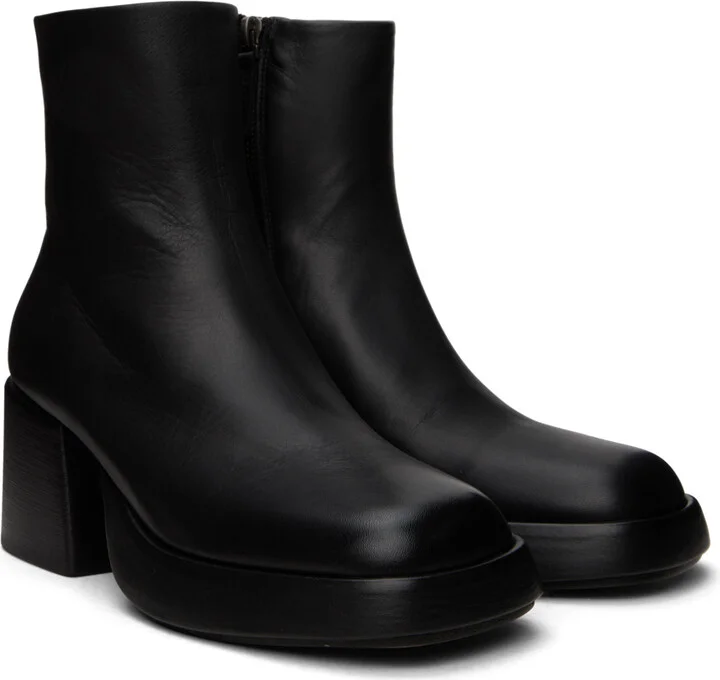 Marsèll Black Plattino Boots - Image 4