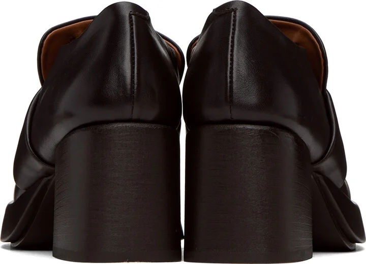 Marsèll Black Plattino Platform Loafers - Image 2