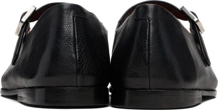 Marsèll Black Scivolo Leather Ballerina Flats - Image 2