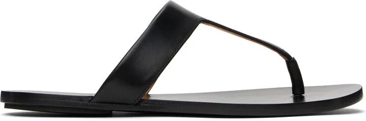 Marsèll Black Sottile Sandals