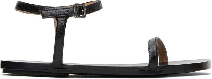 Marsèll Black Sottile Sandals