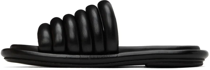 Marsèll Black Spalmata Flat Sandals - Image 3
