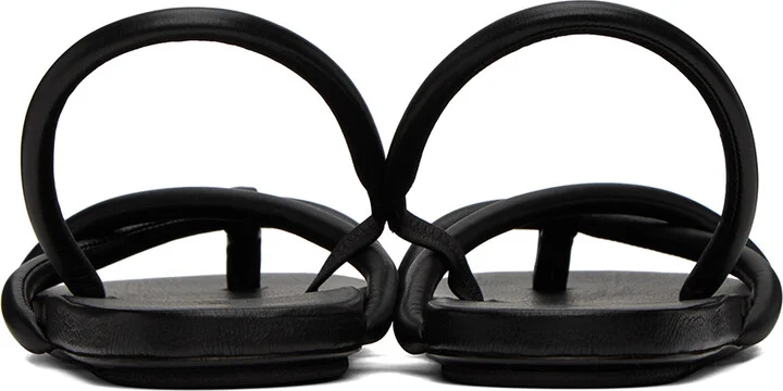 Marsèll Black Spanciata Flat Sandals - Image 2