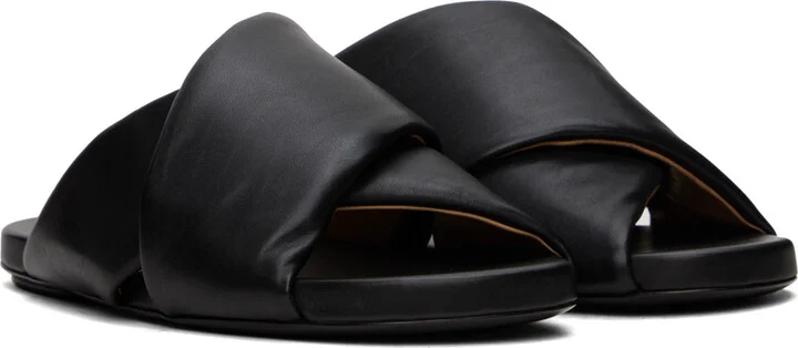 Marsèll Black Spanciata Sandals - Image 4