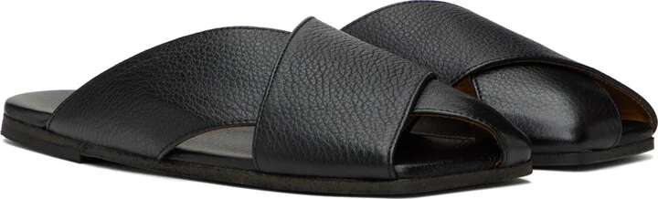 Marsèll Black Spatola Sandals - Image 4