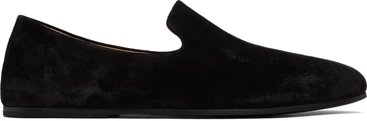 Marsèll Black Steccoblocco Slip On Loafers