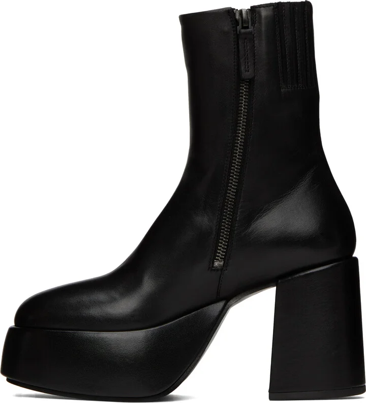 Marsèll Black Tacplat Boots - Image 3