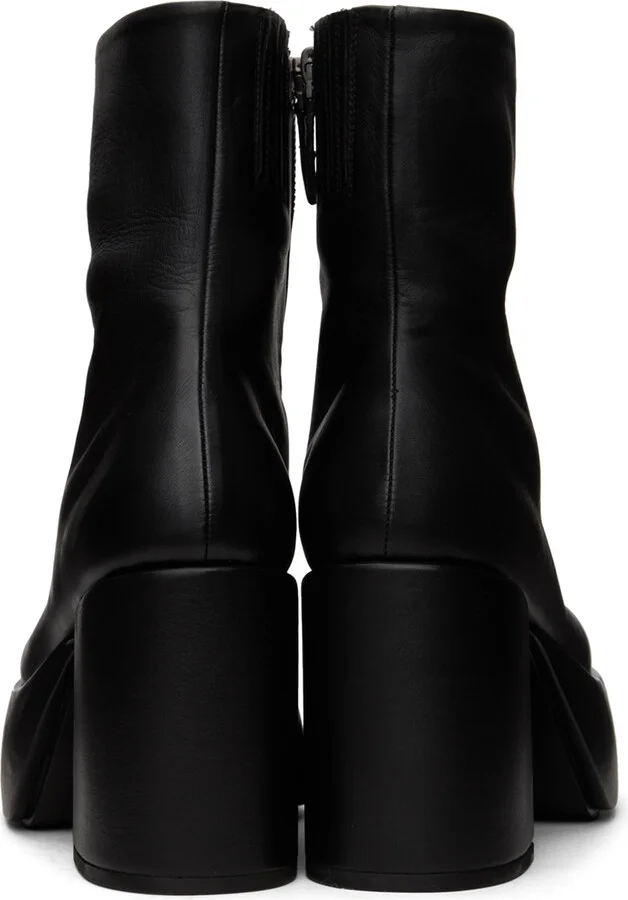 Marsèll Black Tacplat Boots - Image 2