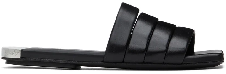 Marsèll Black Tavola Sandals