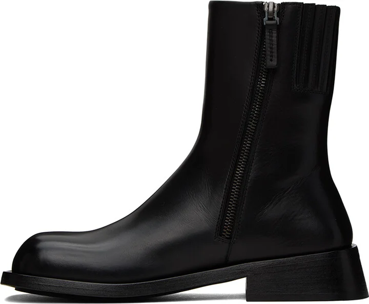 Marsèll Black Tello Boots - Image 3