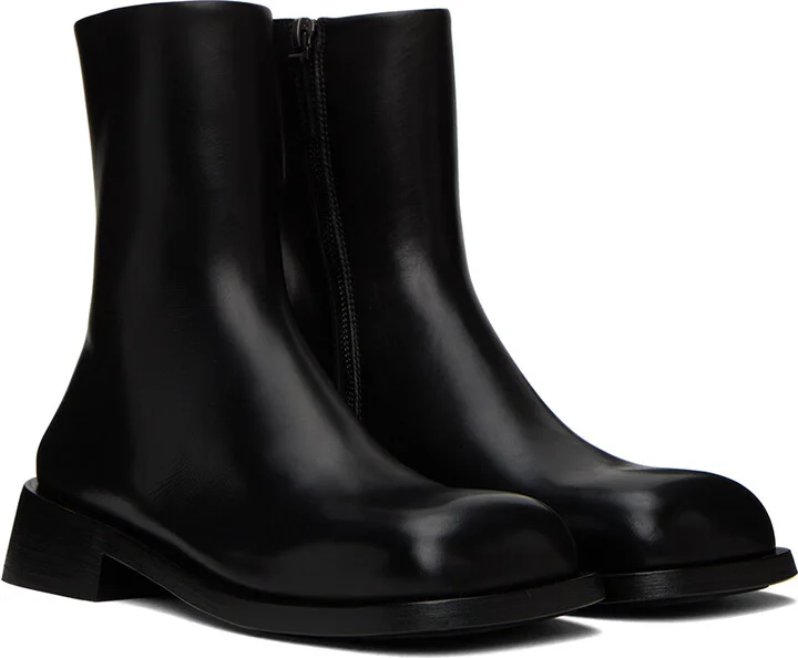 Marsèll Black Tello Boots - Image 4