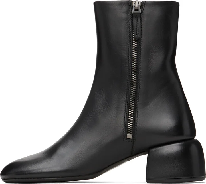 Marsèll Black Zip-Up Boots - Image 3