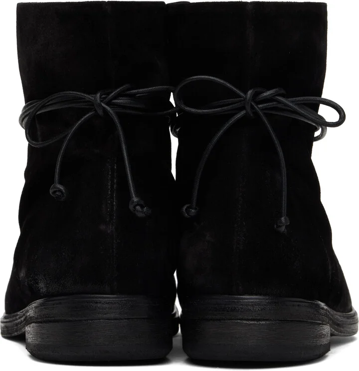 Marsèll Black Zucca Media Lace-Up Ankle Boots - Image 2