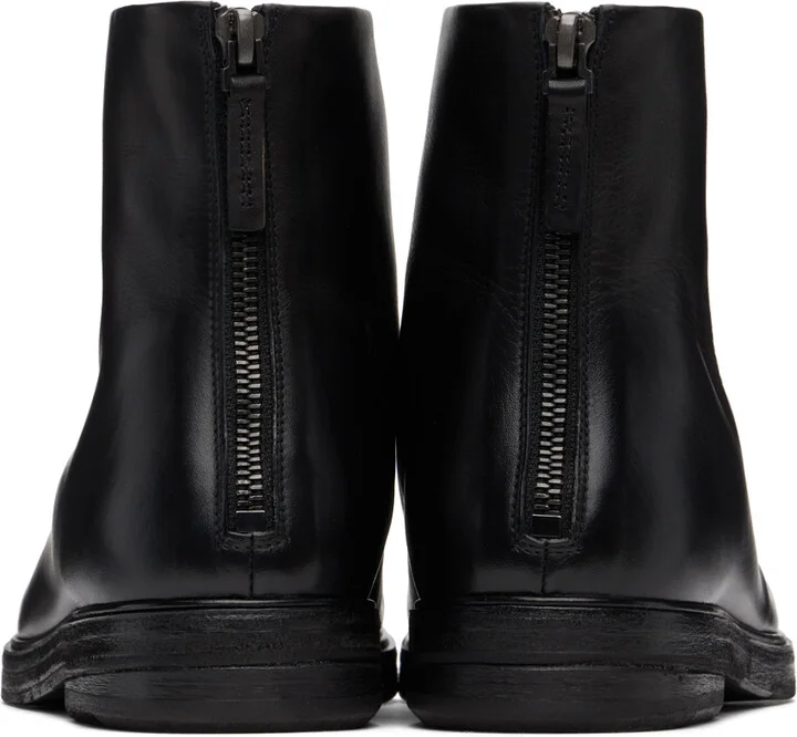 Marsèll Black Zucca Zeppa Ankle Boots - Image 2