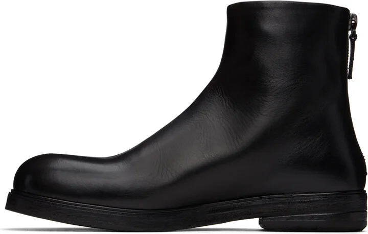 Marsèll Black Zucca Zeppa Ankle Boots - Image 3