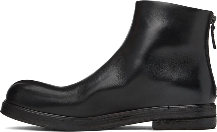 Marsèll Black Zucca Zeppa Boots - Image 3