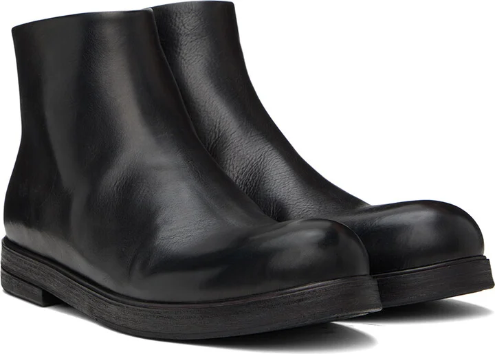 Marsèll Black Zucca Zeppa Boots - Image 4