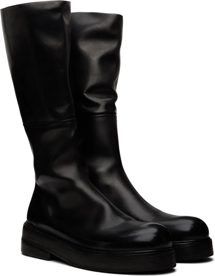 Marsèll Black Zuccolona Boots - Image 4