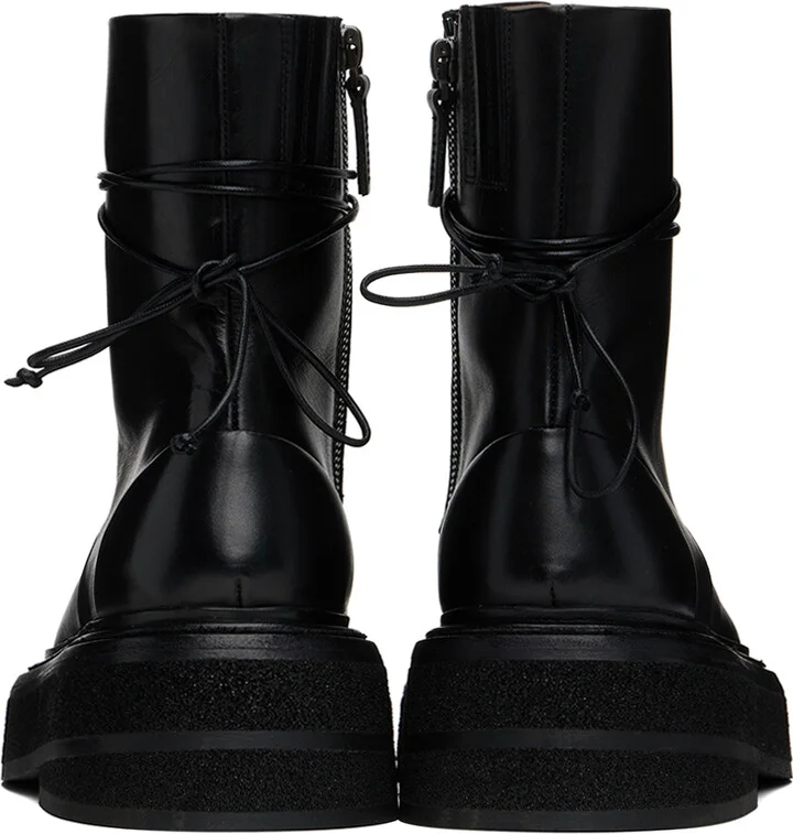 Marsèll Black Zuccone Boots - Image 2