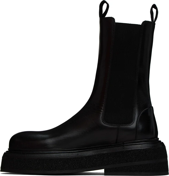 Marsèll Black Zuccone Boots - Image 3