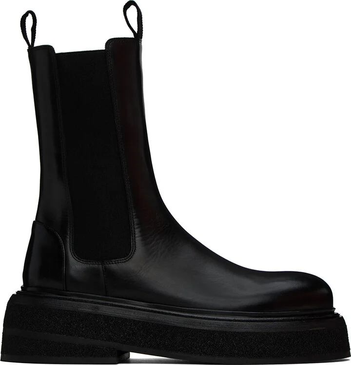 Marsèll Black Zuccone Boots