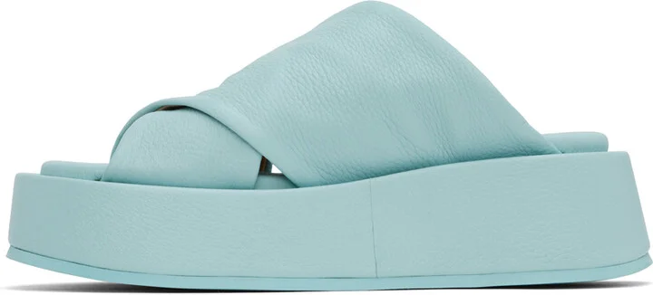 Marsèll Blue Piattaforma Sandals - Image 3
