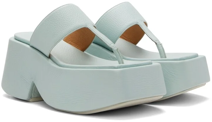 Marsèll Blue Zeppo Sandals - Image 4