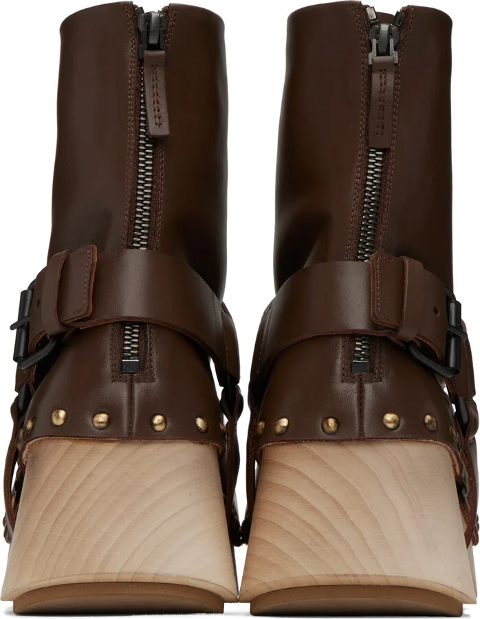 Marsèll Brown Bottone Boots - Image 2