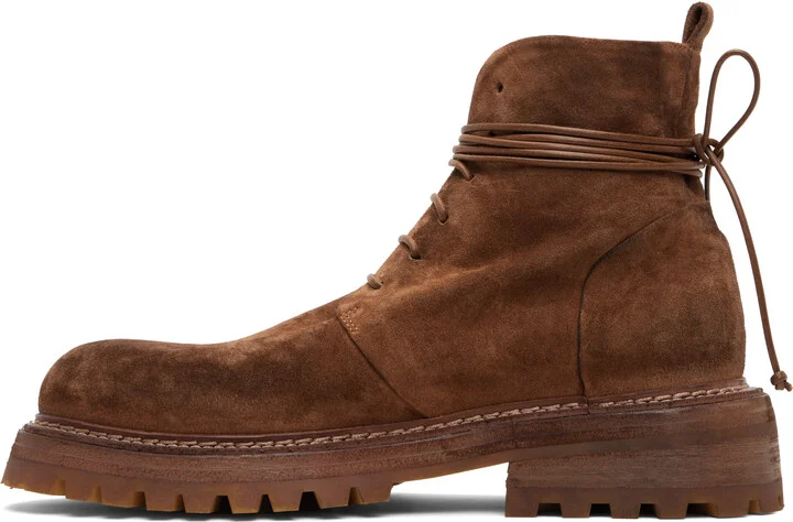 Marsèll Brown Carrucola Combat Boots - Image 3