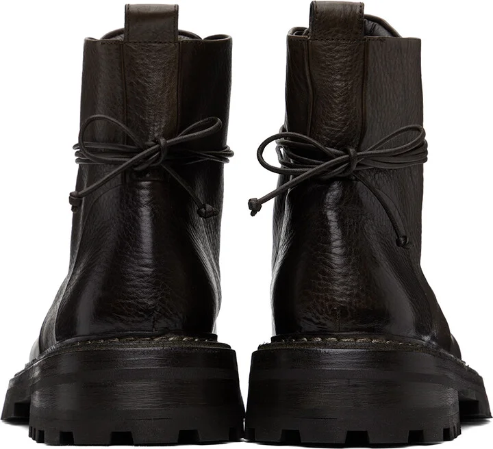 Marsèll Brown Carrucola Lace Up Ankle Boots - Image 2